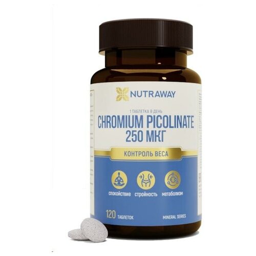     CHROMIUM PICOLINATE ( ) NUTRAWAY 120    -     , -, 