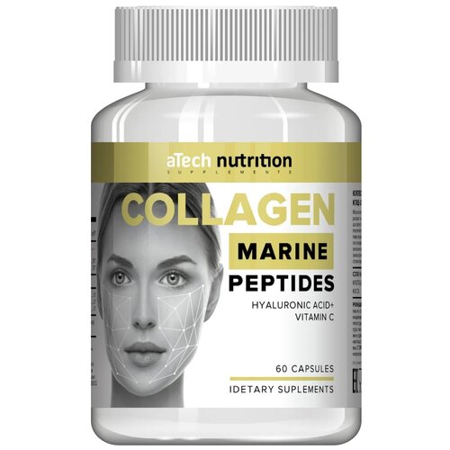   aTech Nutrition Collagen Marine Peptides (Hyaluronic Acid  Vitamin C), 46    -     , -, 