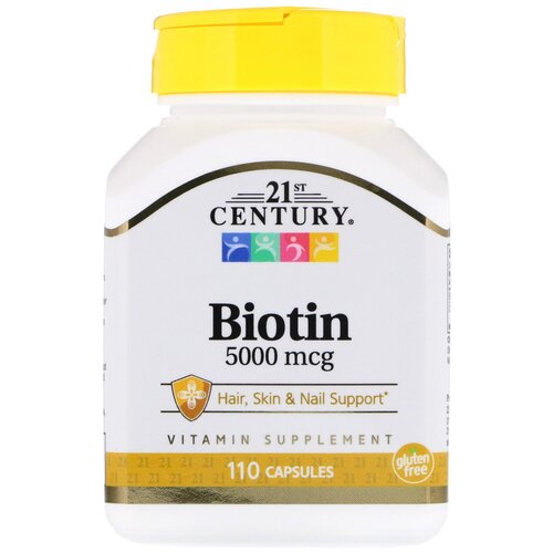   21st Century Biotin 5000  ., 110 , 285 , 5000 , 110 .,   1500 