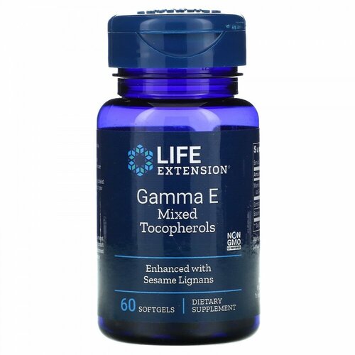 ���� Life Extension Gamma E Mixed Tocopherols (�����-� ��������� ����������) 60 ������� ������ (Life Extension), ������ �� 3600 ���