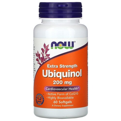 ���� ������� NOW Ubiquinol, 90 �, 200 ��, 60 ��., ������ �� 7730 ���