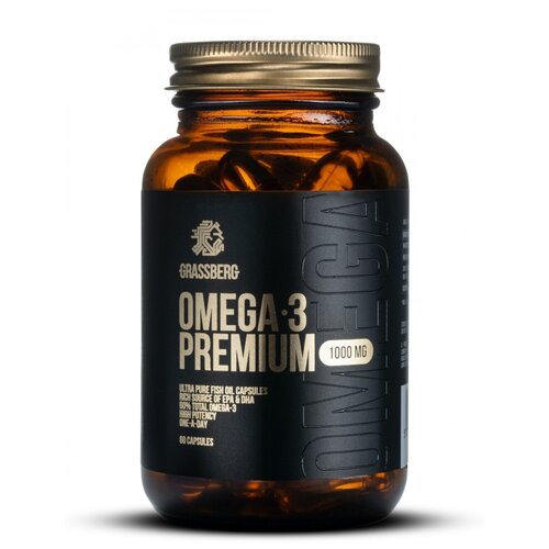  Grassberg Omega 3 Premium ., 1000 , 225 , 60 .   -     , -, 