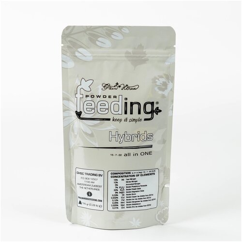 ���� ��������� Green House Feeding Powder Feeding Hybrids, 0.125 �, 125 �, 1 ��., ������ �� 1200 ���