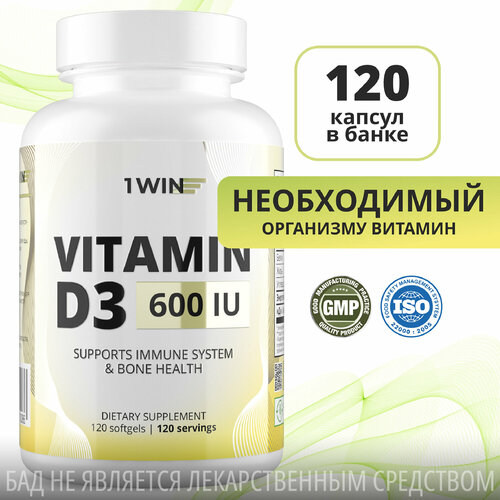  1WIN  3, , D3 600 ME Vitamin D 3  3 , 120   ,  , ,   303 