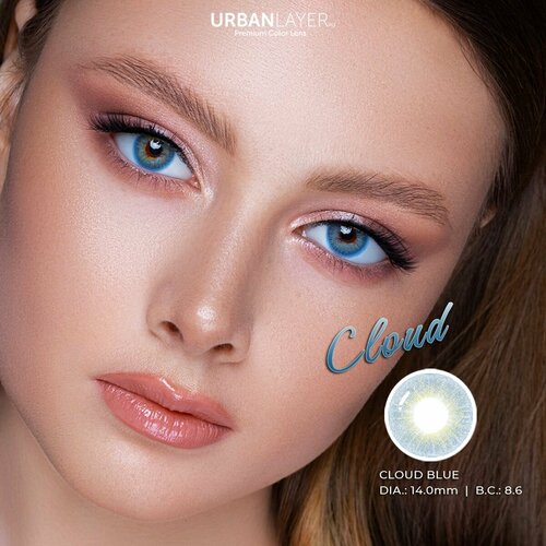 ���� ������� ���������� ����� URBAN LAYER ru Cloud Blue -3.75 / 14.0 / 8.6, 2 ��., ������ �� 1320 ���