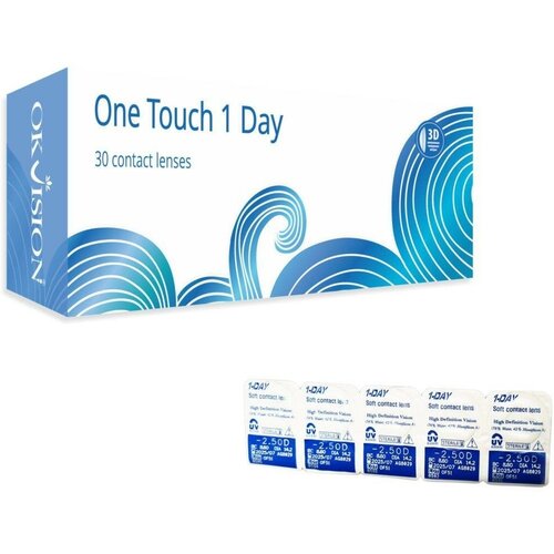    OKVision One Touch 1 Day, 30 ., R 8,6, D -5,5, 1 .   -     , -, 