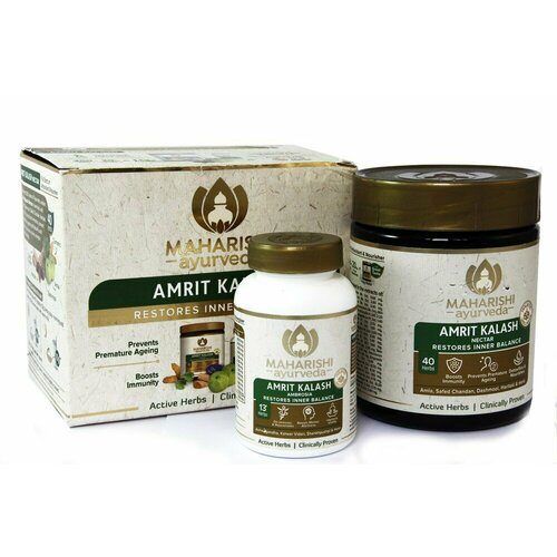   +      (AMRIT KALASH Maharishi Ayurveda)     , 60 . + 600 .   -     , -, 