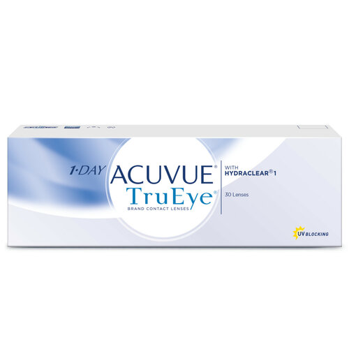 ���� ���������� ����� ACUVUE 1-Day TruEye, 30 ��., R 9, D -12, ������ �� 1000 ���