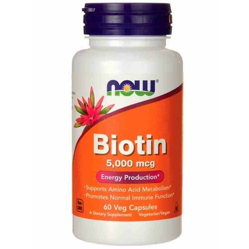  NOW   B NOW Biotin 5000  60 .   -     , -, 