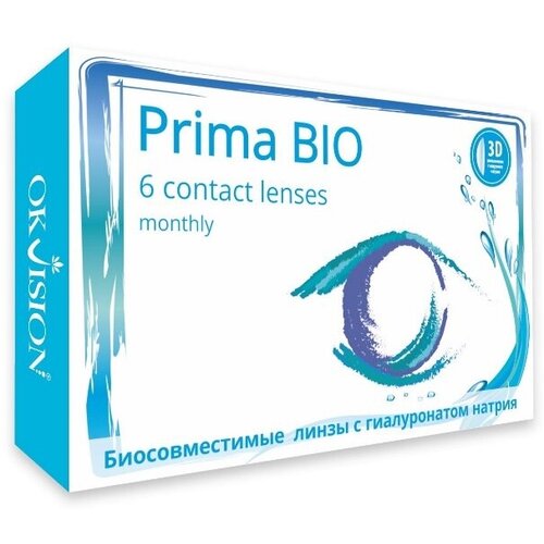    OKVision PRIMA BIO, 6 ., R 8,6, D -3,5, , 1 .   -     , -, 