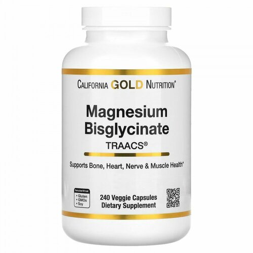 ���� California Gold Nutrition Magnesium Bisglycinate ����., ������ �� 4500 ���