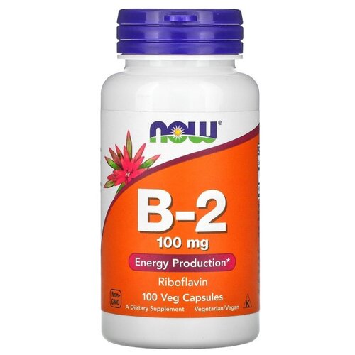 ���� ������� NOW Vitamin B-2, 70 �, 100 ��, 100 ��., ������ �� 959 ���