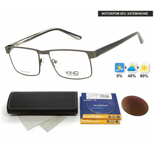 ���� ����������� ���� � �������� �� ������� KIND ���. 9796 ���� 20 � ������� ROMEO 1.56 FAST Photocolor BROWN, HMC+ -3.00 �� 68-70, ������ �� 4740 ���