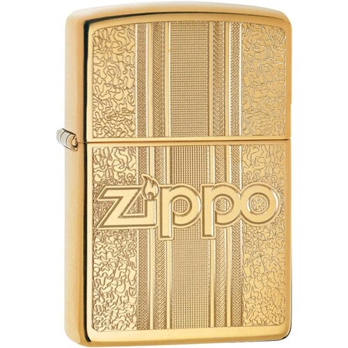   Zippo 29677  Pattern Design High Polish Brass,   8090 