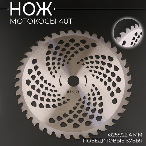 ���� ��� �������� 40T (D-255/22.4 mm) (����������� �����), ������ �� 478 ���