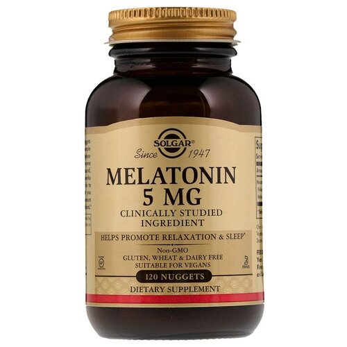 ���� �������� SOLGAR Melatonin 5 ��, 5 ��, 120 ��., ������ �� 2725 ���