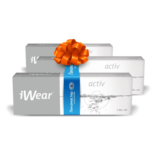 ���� ���������� ����� iWear Activ, 90 ��., R 8,6, D -1,5, ������ �� 6999 ���