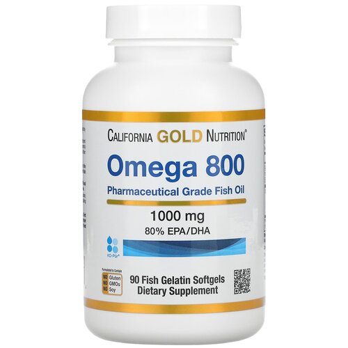 ���� California Gold Nutrition Omega 800 Fish oil ����., 180 �, 90 ��., ������ �� 4050 ���