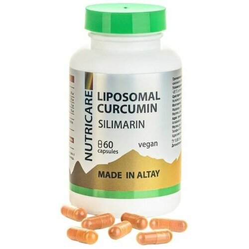 ���� Liposomal Curcumin ��� ������ � �����������, �����, 60 ������, ������ �� 2315 ���
