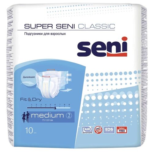     SUPER SENI CLASSIC MEDIUM ( 75-110 ), 10 .   -     , -, 