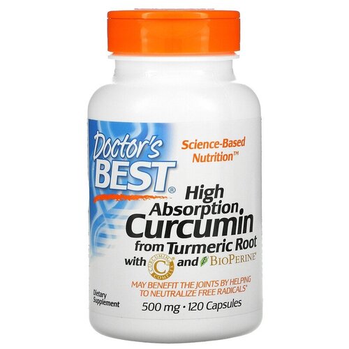   Doctor's Best High Absorption Curcumin with C3 Complex and BioPerine 500 , 120 , 500 , 120 .   -     , -, 