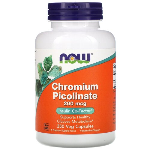 ���� ������� NOW Chromium Picolinate, 190 �, 100 ��, 200 ���, 250 ��., ������ �� 2926 ���