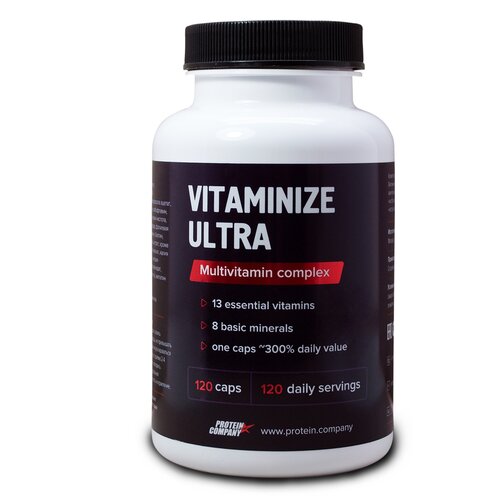 ���� PROTEIN.COMPANY Vitaminize ultra ���������������� ��������, 100 �, 250 ��, 120 ��., ������ �� 596 ���