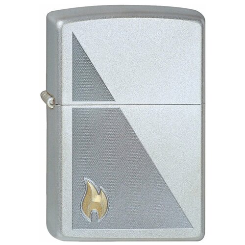 ���� ������������ ���������� ��������� ZIPPO Classic 205 Zippo Flame � ��������� Satin Chrome�, ������ �� 7244 ���