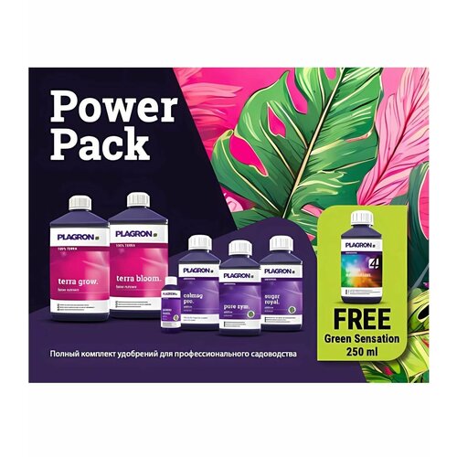      Plagron Power Pack Terra + Green Sensation 250 .  ,   9600 