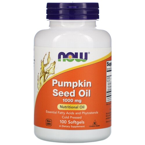 ���� ������� NOW Pumpkin Seed Oil 1000 ��, 210 �, 1000 ��, 100 ��., ������ �� 2590 ���
