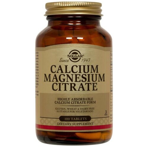  Solgar Calcium Magnesium Citrate ., 100 .   -     , -, 