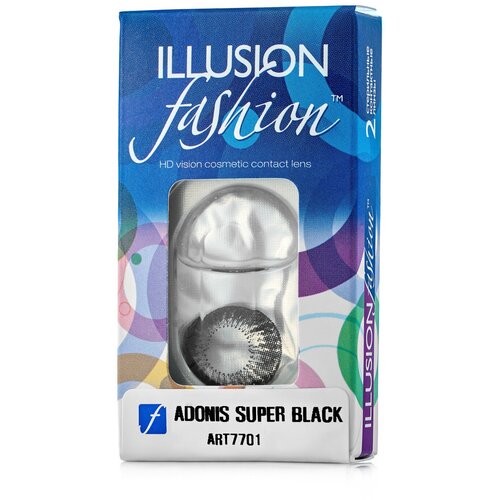    ILLUSION Fashion Adonis, 2 ., R 8,6, D -1, superblack   -     , -, 