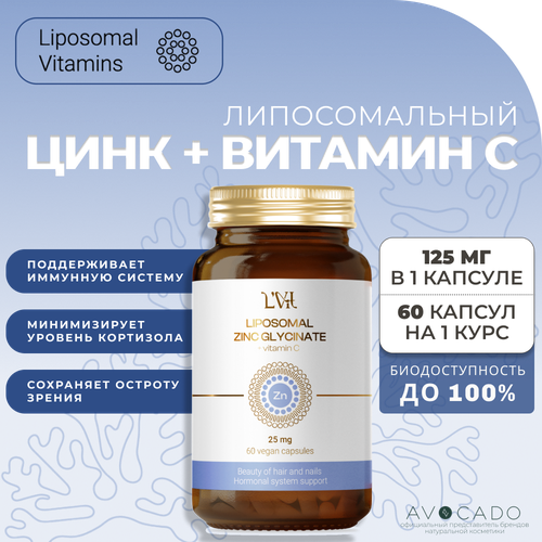  Liposomal Vitamins   +   / Liposomal Zinc Glycinate + Vitamin C, 60    -     , -, 