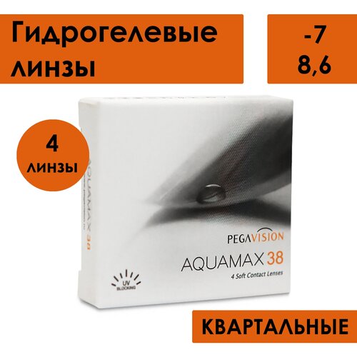 ���� ���������� ����� Pegavision Aquamax 38, 4 ��., R 8,6, D -7, ������ �� 842 ���