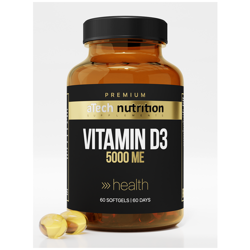  Premium Vitamin D3, 5000 , 0.7 , 60 .,   581 