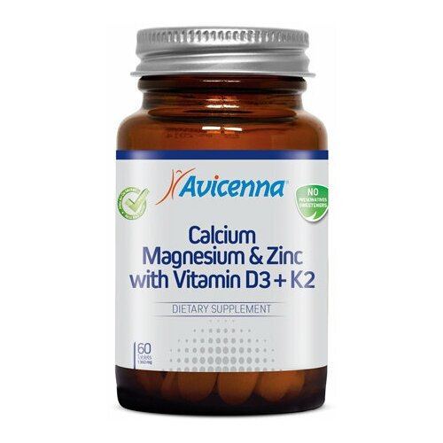  Avicenna Calcium Magnesium & Zink with Vitamin D3 + K2 ., 217 , 60 .,   2300 