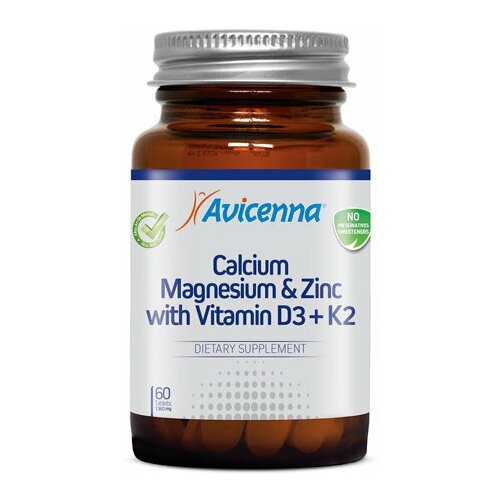  Avicenna Calcium Magnesium & Zink with Vitamin D3 + K2 ., 217 , 60 .,   2250 