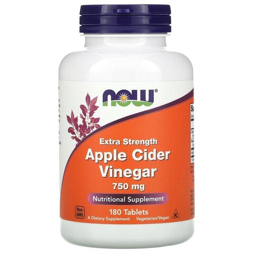   NOW Apple Cider Vinegar Extra Strength 750 , 150 , 750 , 180 .   -     , -, 