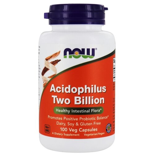   NOW Acidophilus Two Billion, 340 , 100 .   -     , -, 