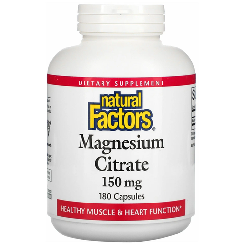  Natural Factors Magnesium Citrate ., 150 , 290 , 180 .,   3540 