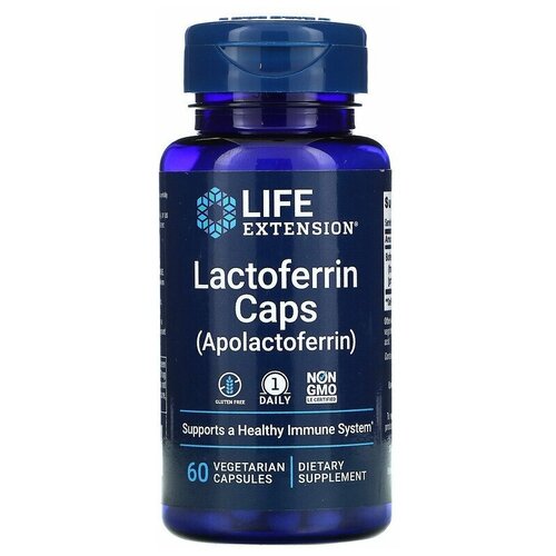  Life Extension Lactoferrin Caps () 60 ,   6000 