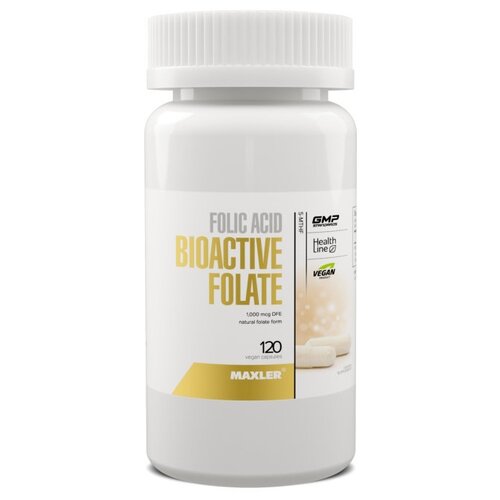  MAXLER Folic Acid BioActive Folate ., 120 , 120 .,   1080 