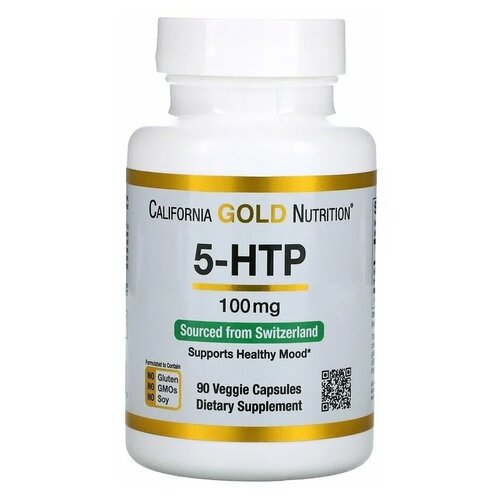 ���� ������� California Gold Nutrition 5-HTP 100 ��, 73 �, 100 ��, 90 ��., ������ �� 3780 ���