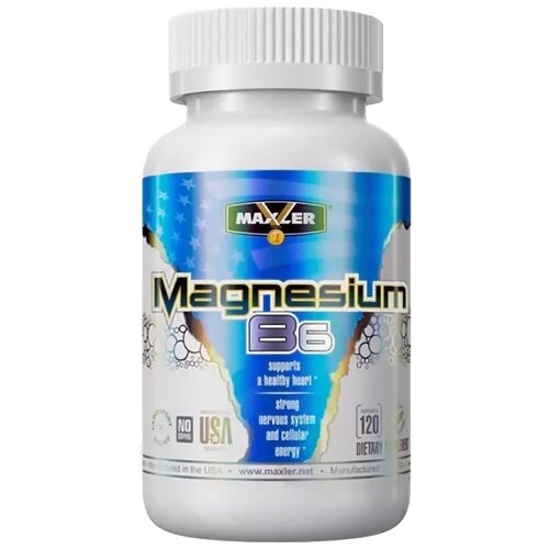 ���� MAXLER Magnesium B6 ���., 120 �, 120 ��., ������ �� 1059 ���