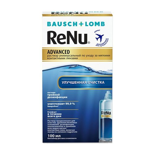   Bausch & Lomb Renu Advanced,  , 100 , 1 .   -     , -, 