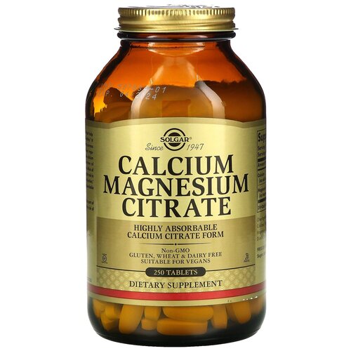  Solgar Calcium Magnesium Citrate ., 1140 , 250 .   -     , -, 