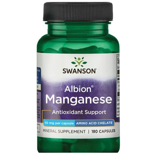 ���� Swanson ������� �������� Albion Manganese 10mg 180����, ������ �� 1230 ���