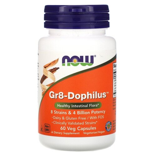 ���� ������� NOW Gr8- Dophilus, 100 �, 60 ��., ������ �� 2380 ���