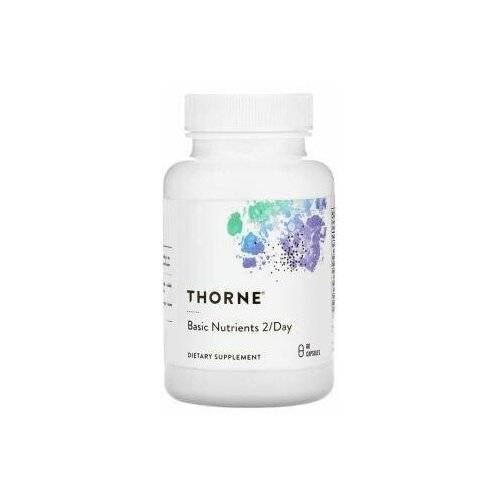 ���� Thorne Research Basic Nutrients 2/Day (������� ����������� �������� ��� ������ 2 ������ � ����) 60 ������, ������ �� 5290 ���