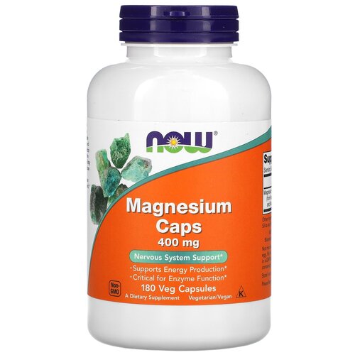  NOW Foods, Magnesium Caps, 400 mg,   , 400 , 180  ,   1779 